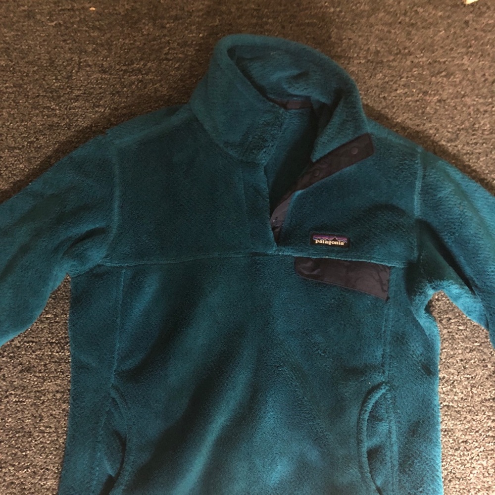 Blue / Teal Patagonia Fleece